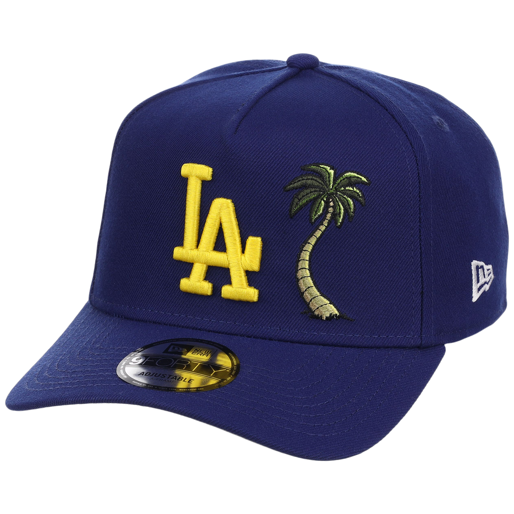 Los Angeles Dodgers MLB Simpsons Localized New Era 9FORTY - Palm - Blue/Blue