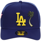 Los Angeles Dodgers MLB Simpsons Localized New Era 9FORTY - Palm - Blue/Blue