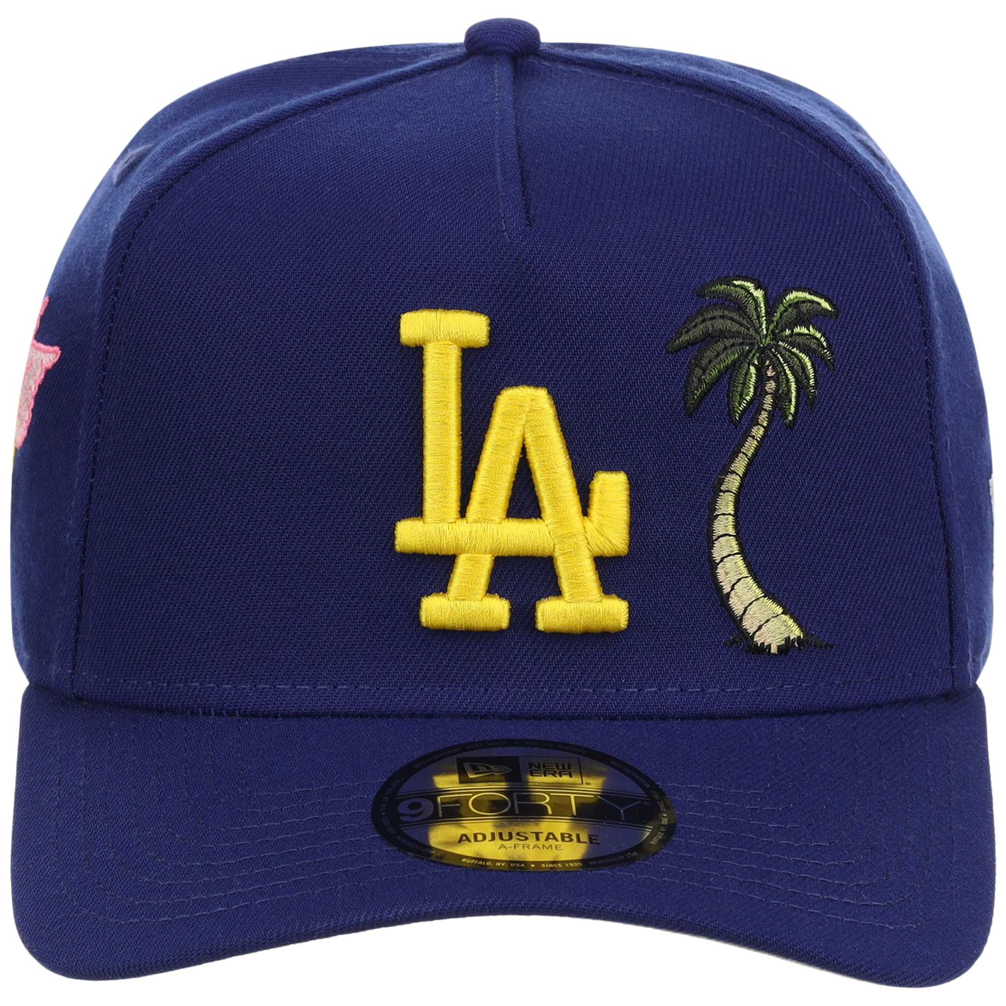 Los Angeles Dodgers MLB Simpsons Localized New Era 9FORTY - Palm - Blue/Blue