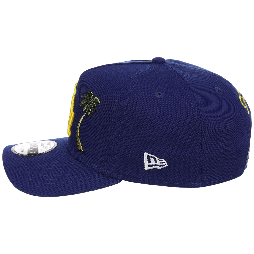 Los Angeles Dodgers MLB Simpsons Localized New Era 9FORTY - Palm - Blue/Blue