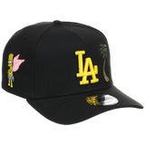 Los Angeles Dodgers MLB Simpsons Localized New Era 9FORTY - Palm - Black/Black