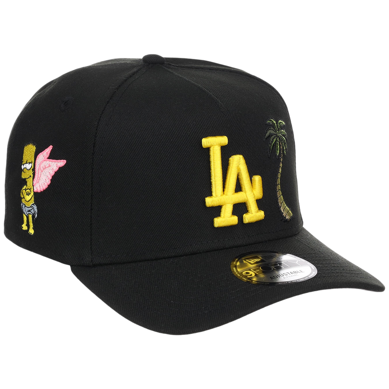 Los Angeles Dodgers MLB Simpsons Localized New Era 9FORTY - Palm