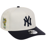 New York Yankees MLB Simpsons Localized New Era 9FORTY - Liberty - Cream/Navy