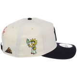 New York Yankees MLB Simpsons Localized New Era 9FORTY - Liberty - Cream/Navy