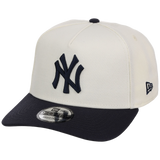 New York Yankees MLB Simpsons Localized New Era 9FORTY - Liberty - Cream/Navy