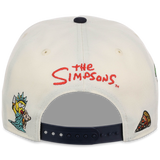 New York Yankees MLB Simpsons Localized New Era 9FORTY - Liberty - Cream/Navy