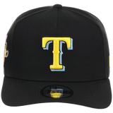 Texas Rangers MLB Simpsons Localized New Era 9FORTY - Cowboy - Black/Black
