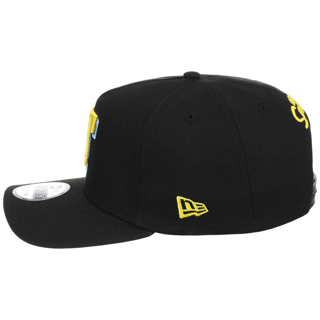 Texas Rangers MLB Simpsons Localized New Era 9FORTY - Cowboy - Black/Black