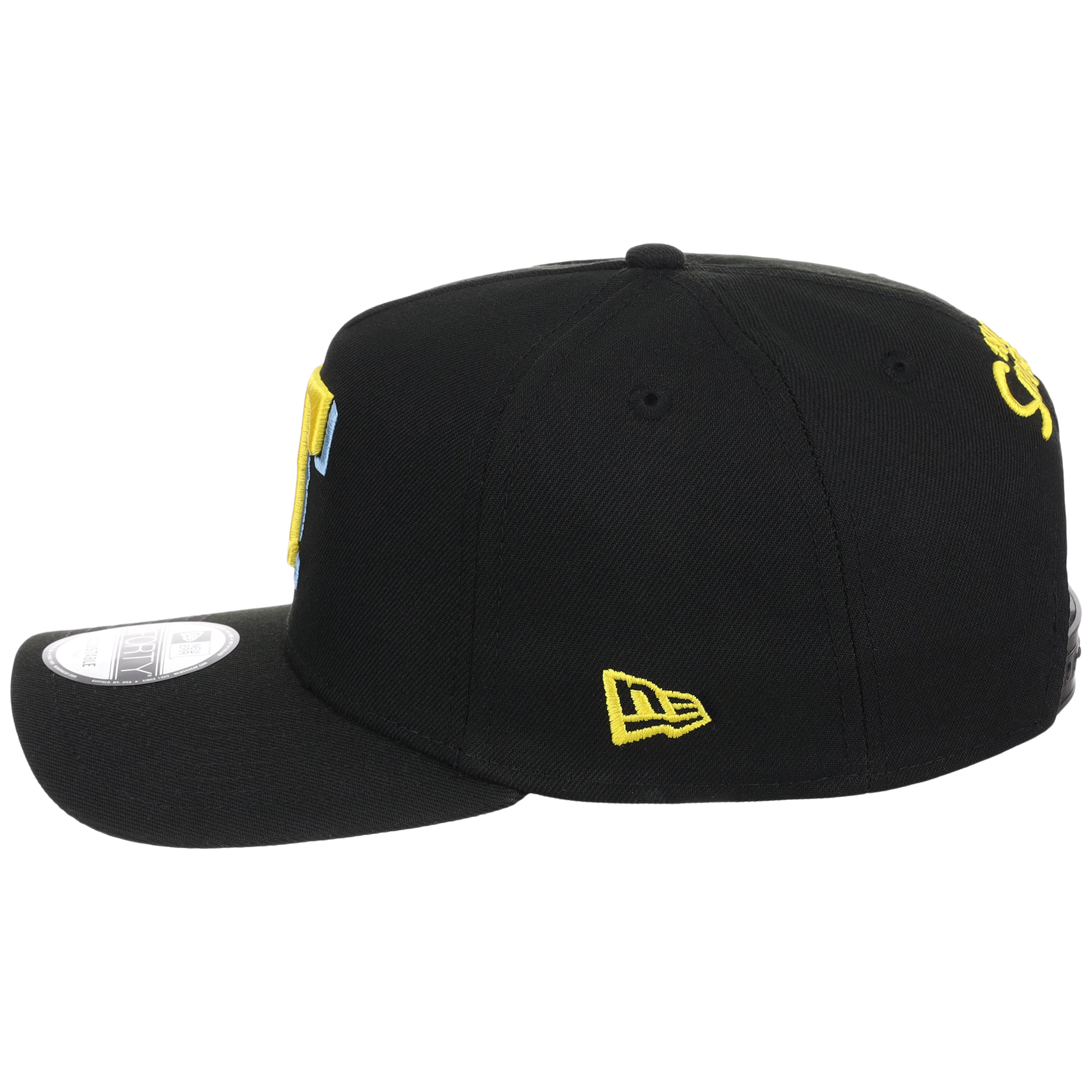Texas Rangers MLB Simpsons Localized New Era 9FORTY - Cowboy - Black/Black