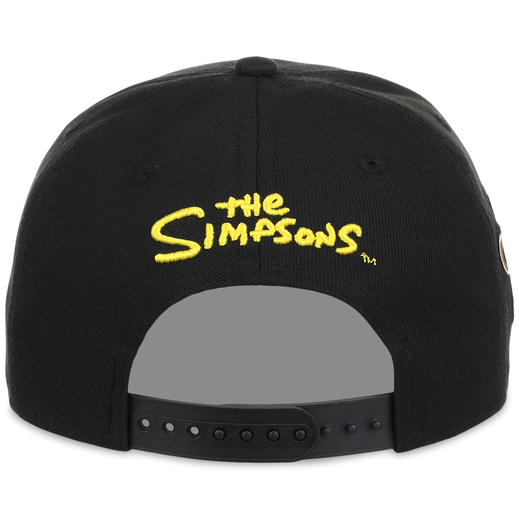 Texas Rangers MLB Simpsons Localized New Era 9FORTY - Cowboy - Black/Black