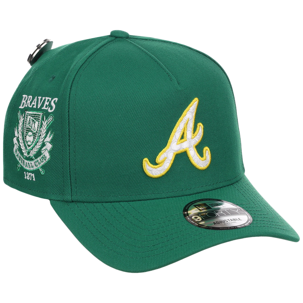 Atlanta Braves MLB Augusta Bloom New Era 9FORTY w/ Golf Pin
