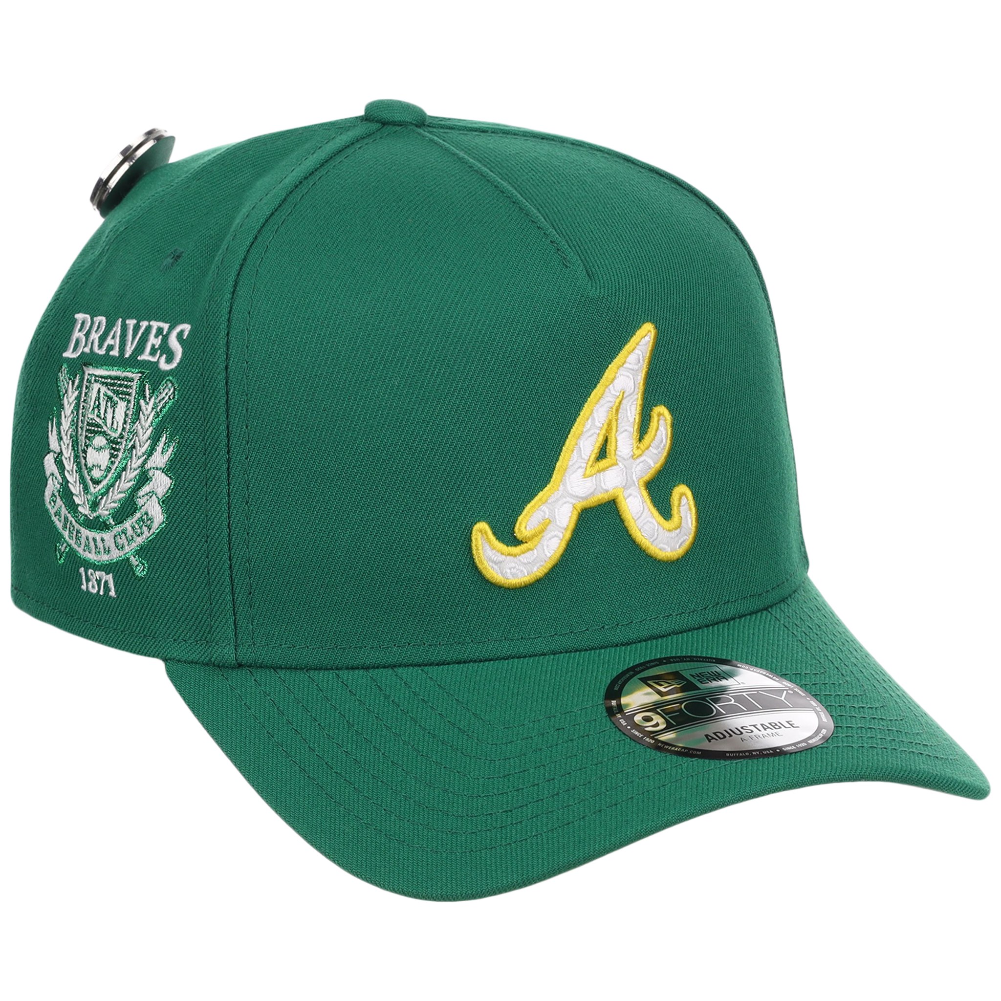 Atlanta Braves MLB Augusta Bloom New Era 9FORTY w/ Golf Pin