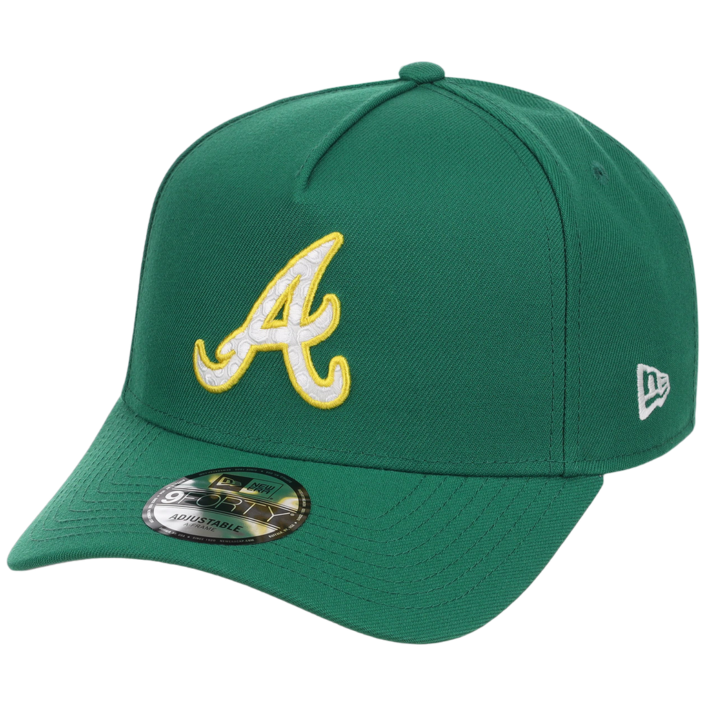 Atlanta Braves MLB Augusta Bloom New Era 9FORTY w/ Golf Pin