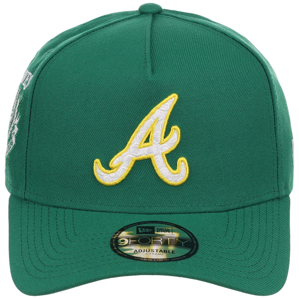 Atlanta Braves MLB Augusta Bloom New Era 9FORTY w/ Golf Pin