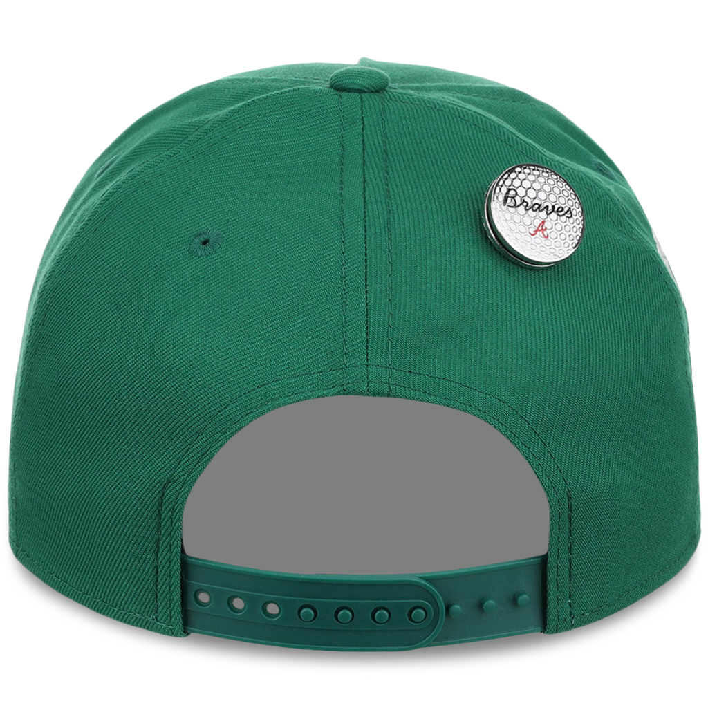 Atlanta Braves MLB Augusta Bloom New Era 9FORTY w/ Golf Pin