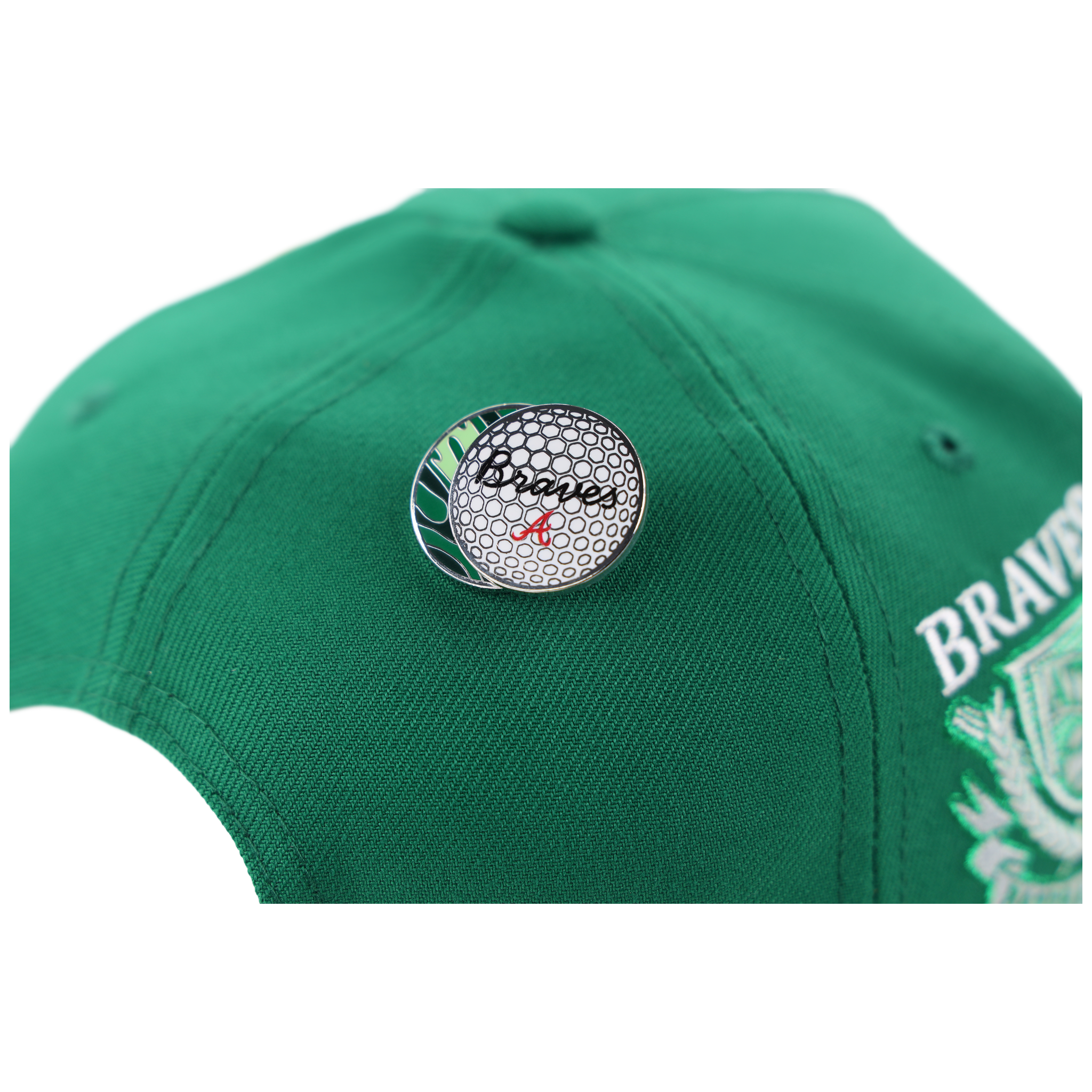 Atlanta Braves MLB Augusta Bloom New Era 9FORTY w/ Golf Pin
