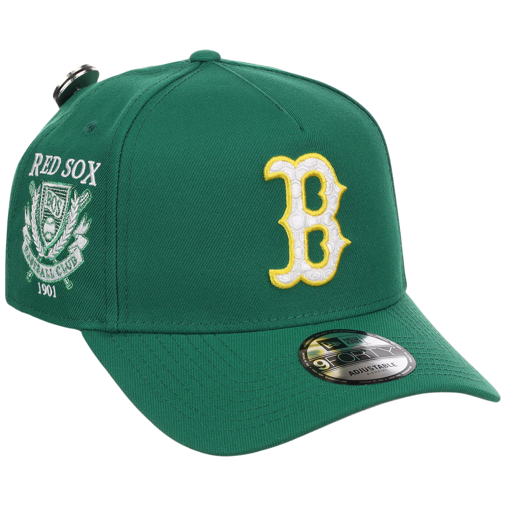 Boston Red Sox MLB Augusta Bloom New Era 9FORTY w/ Golf Pin
