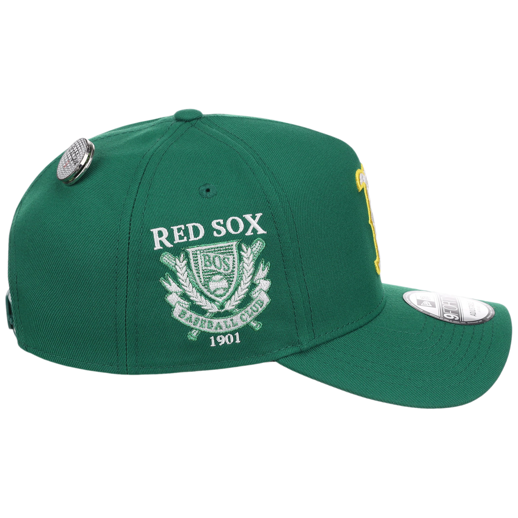 Boston Red Sox MLB Augusta Bloom New Era 9FORTY w/ Golf Pin