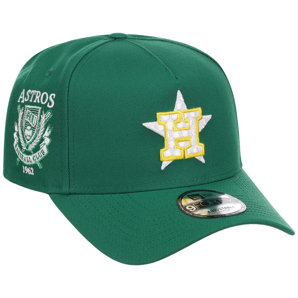 Houston Astros MLB Augusta Bloom New Era 9FORTY w/ Golf Pin