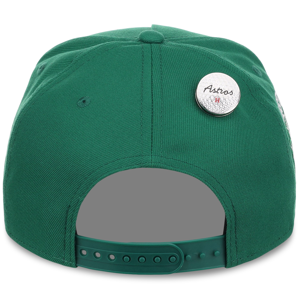 Houston Astros MLB Augusta Bloom New Era 9FORTY w/ Golf Pin