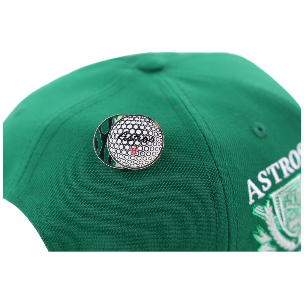 Houston Astros MLB Augusta Bloom New Era 9FORTY w/ Golf Pin