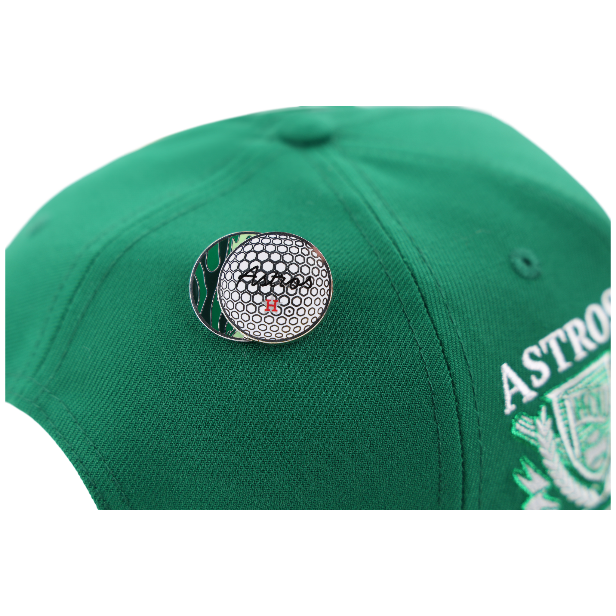 Houston Astros MLB Augusta Bloom New Era 9FORTY w/ Golf Pin