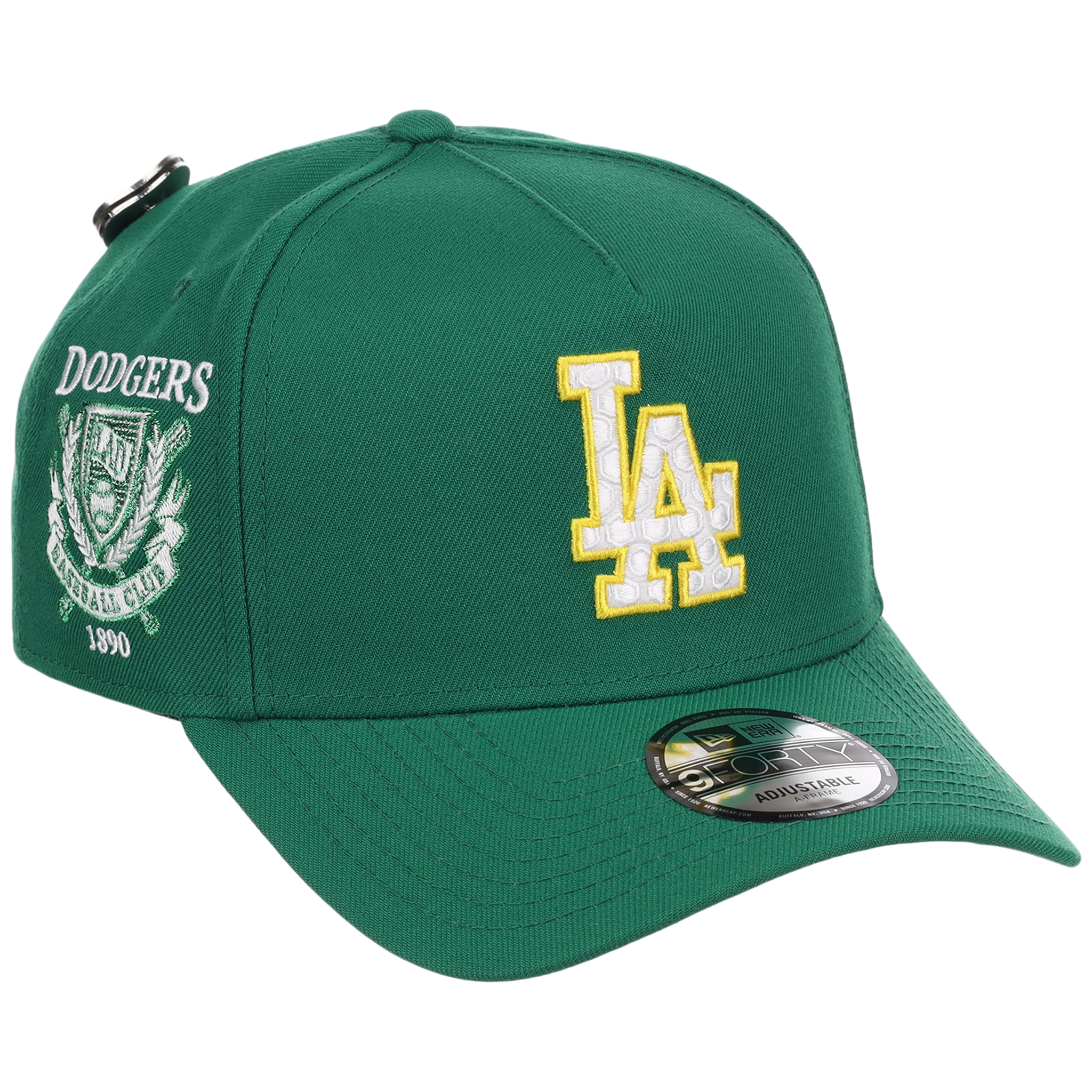 Los Angeles Dodgers MLB Augusta Bloom New Era 9FORTY w/ Golf Pin