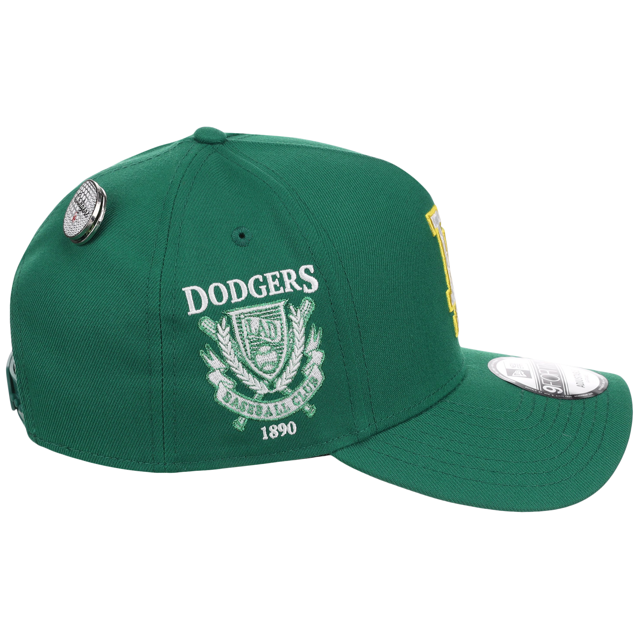 Los Angeles Dodgers MLB Augusta Bloom New Era 9FORTY w/ Golf Pin
