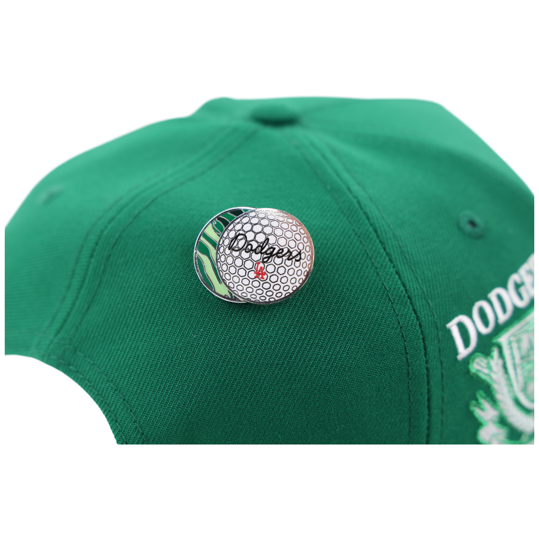 Los Angeles Dodgers MLB Augusta Bloom New Era 9FORTY w/ Golf Pin