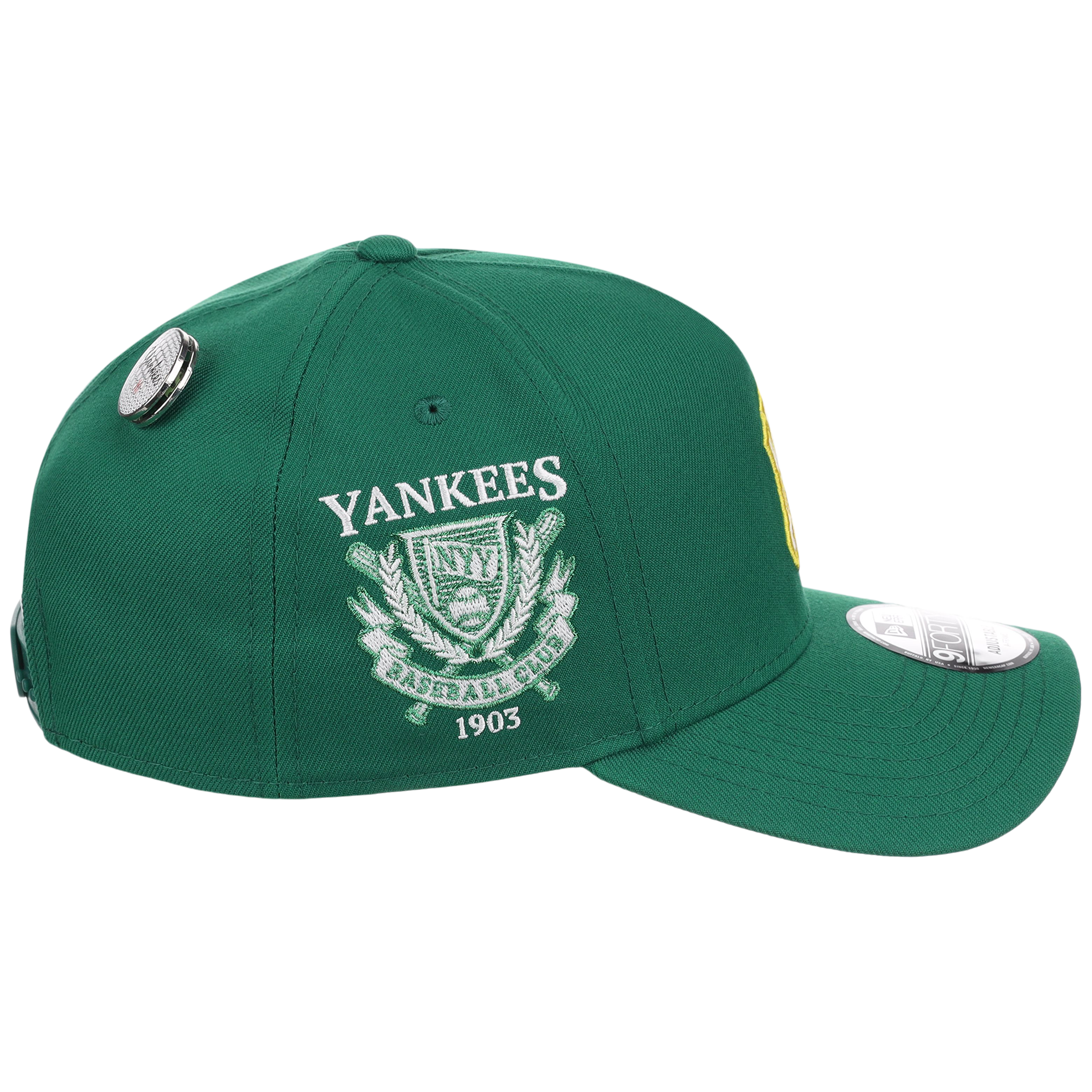 New York Yankees MLB Augusta Bloom New Era 9FORTY w/ Golf Pin