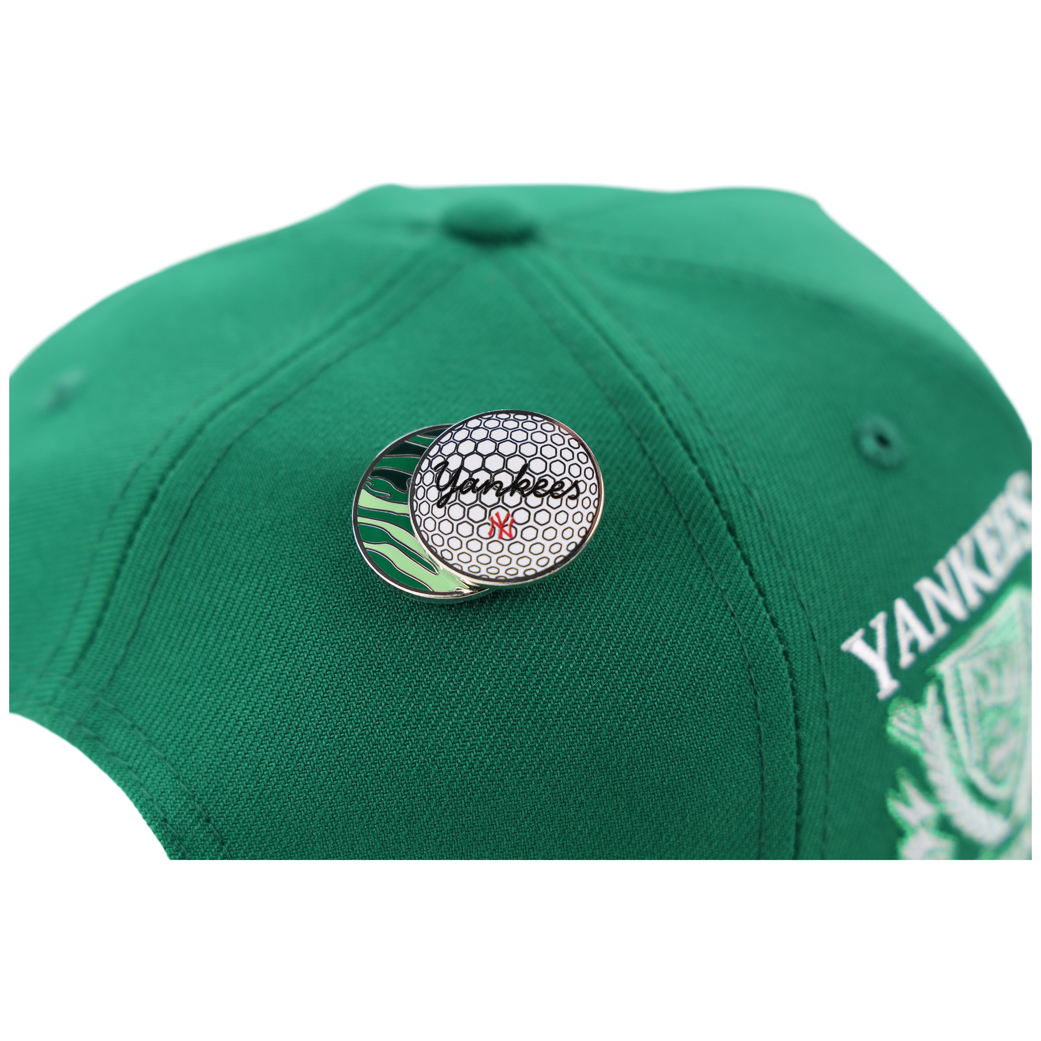 New York Yankees MLB Augusta Bloom New Era 9FORTY w/ Golf Pin