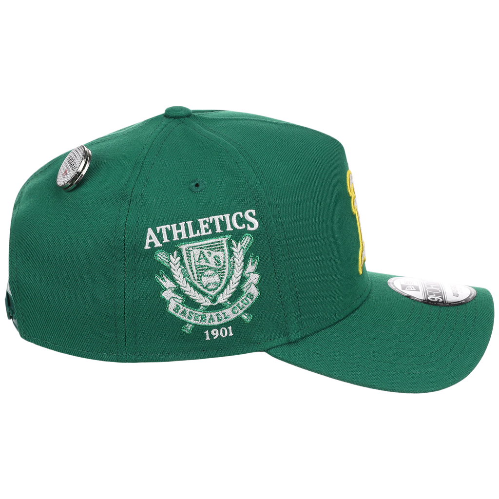Oakland Athletics MLB Augusta Bloom New Era 9FORTY w/ Golf Pin