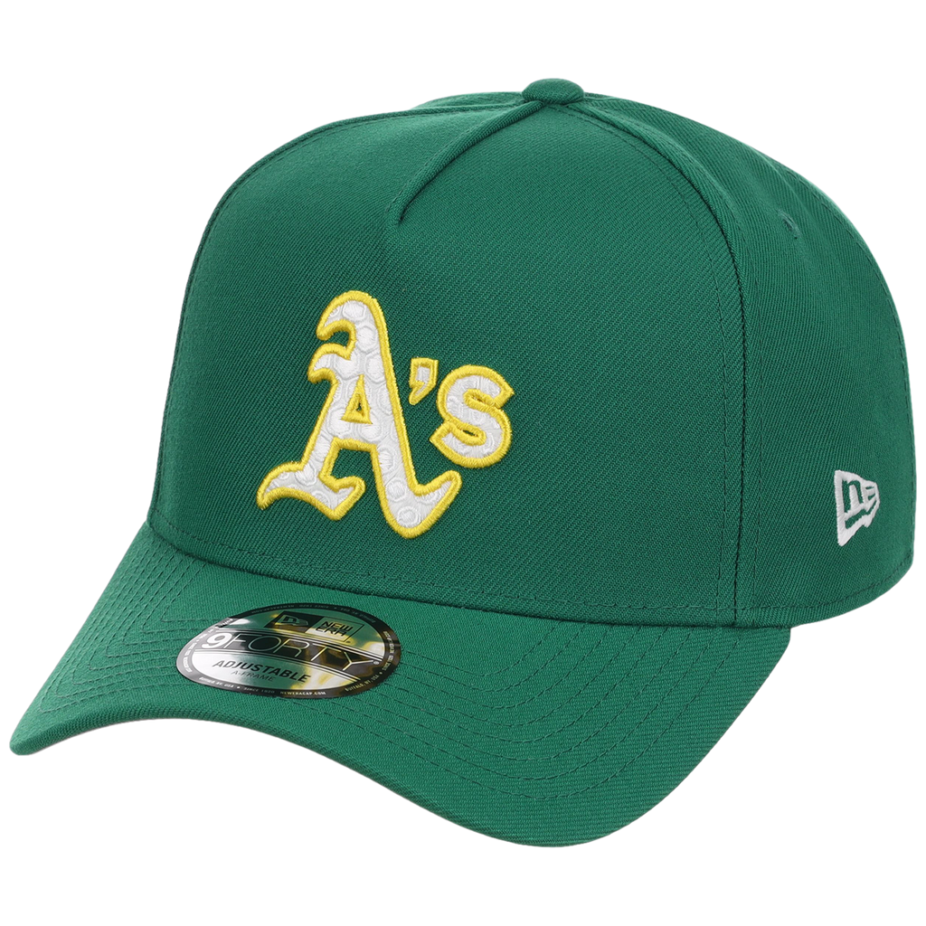 Oakland Athletics MLB Augusta Bloom New Era 9FORTY w/ Golf Pin