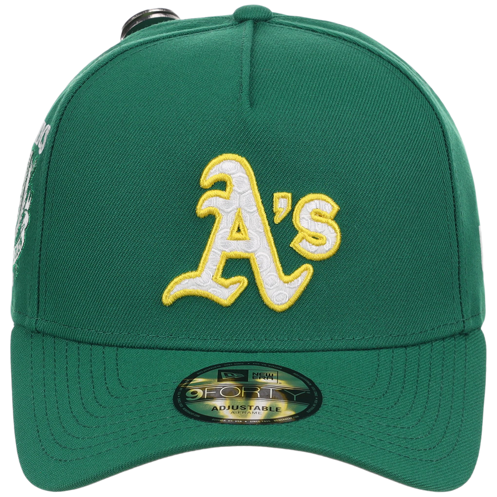 Oakland Athletics MLB Augusta Bloom New Era 9FORTY w/ Golf Pin