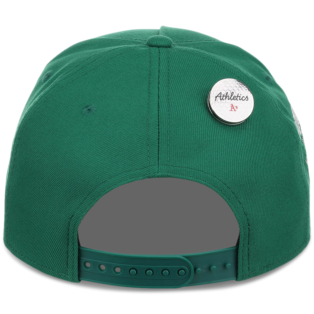 Oakland Athletics MLB Augusta Bloom New Era 9FORTY w/ Golf Pin
