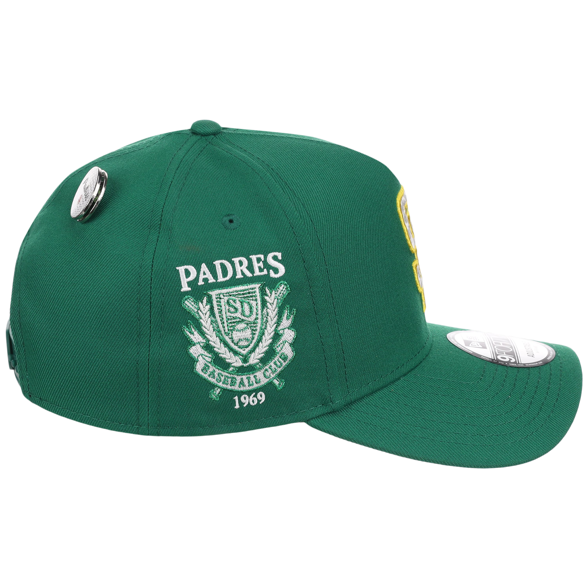 San Diego Padres MLB Augusta Bloom New Era 9FORTY w/ Golf Pin