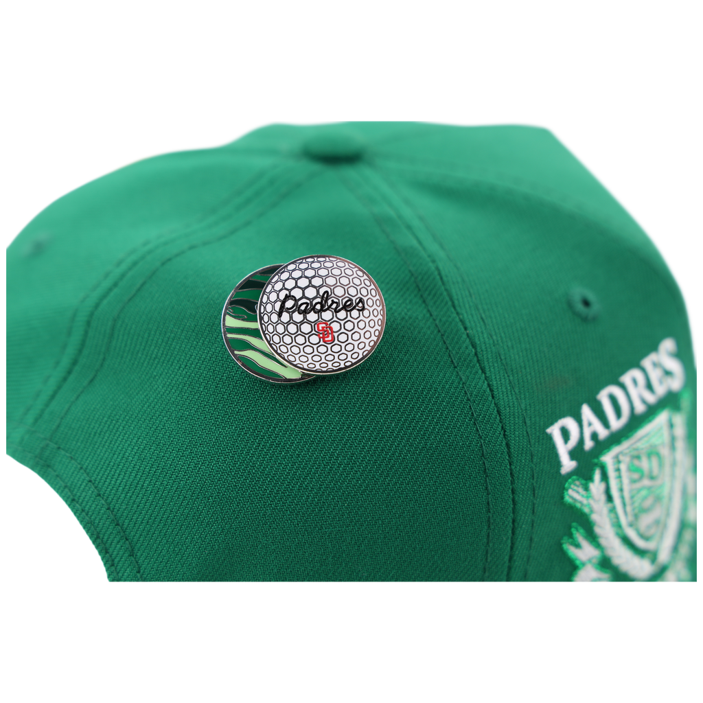 San Diego Padres MLB Augusta Bloom New Era 9FORTY w/ Golf Pin