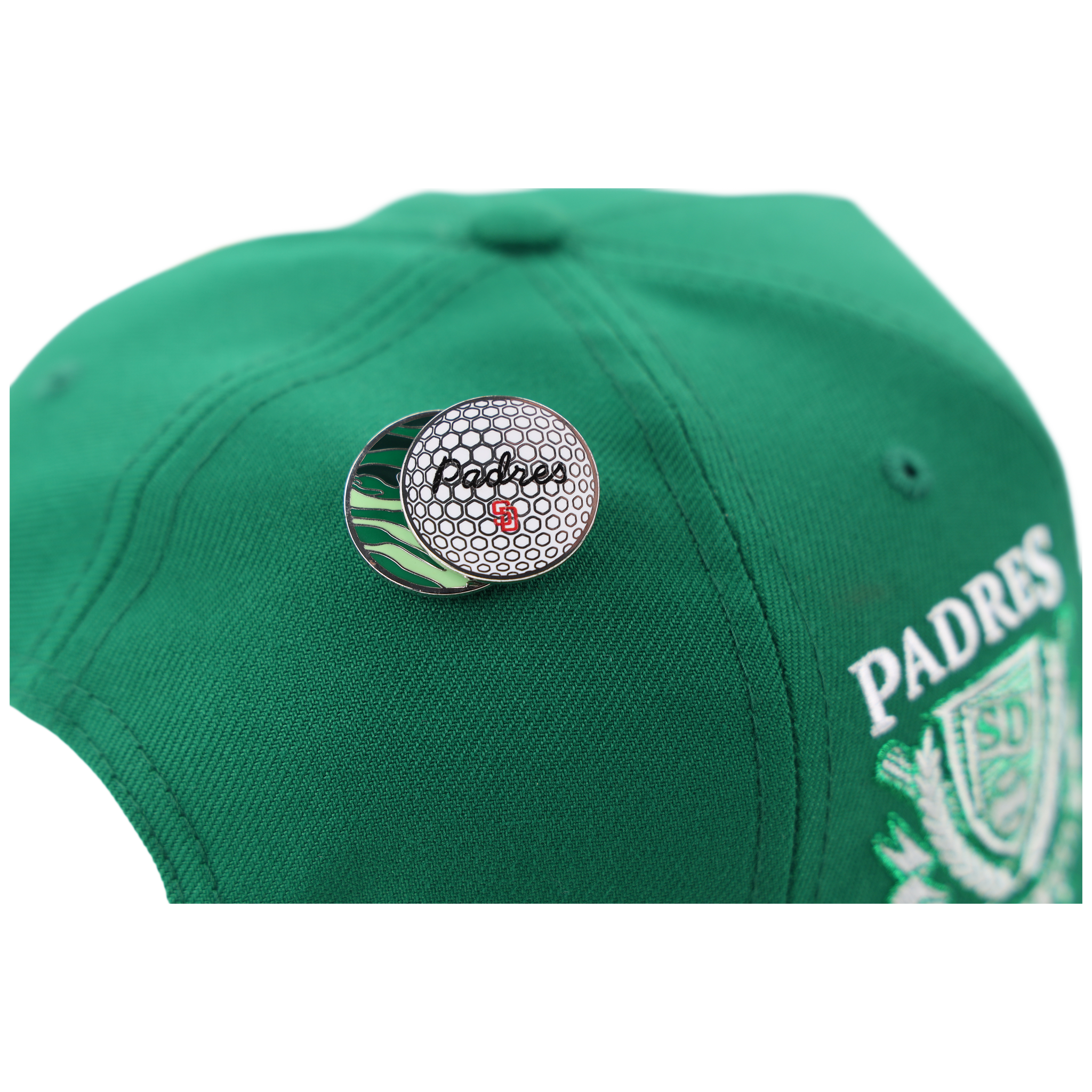 San Diego Padres MLB Augusta Bloom New Era 9FORTY w/ Golf Pin