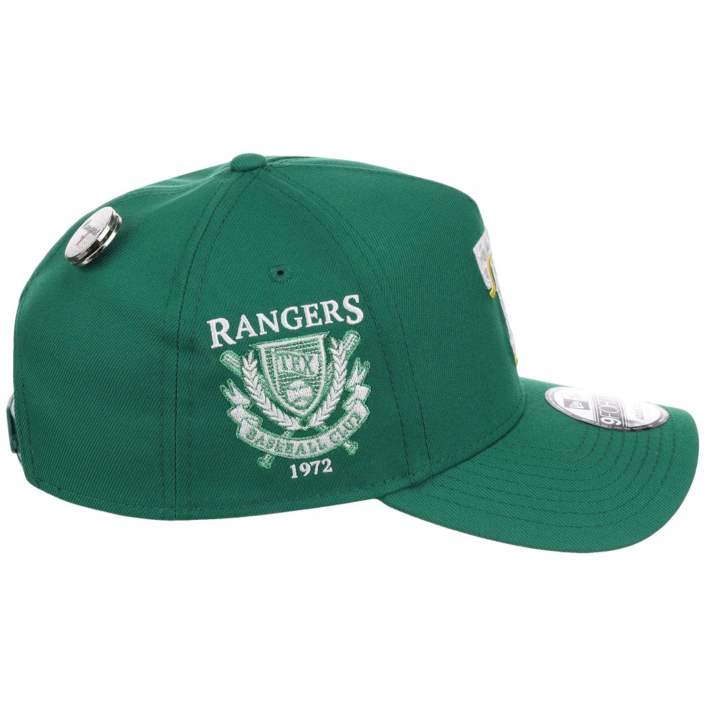 Texas Rangers MLB Augusta Bloom New Era 9FORTY w/ Golf Pin