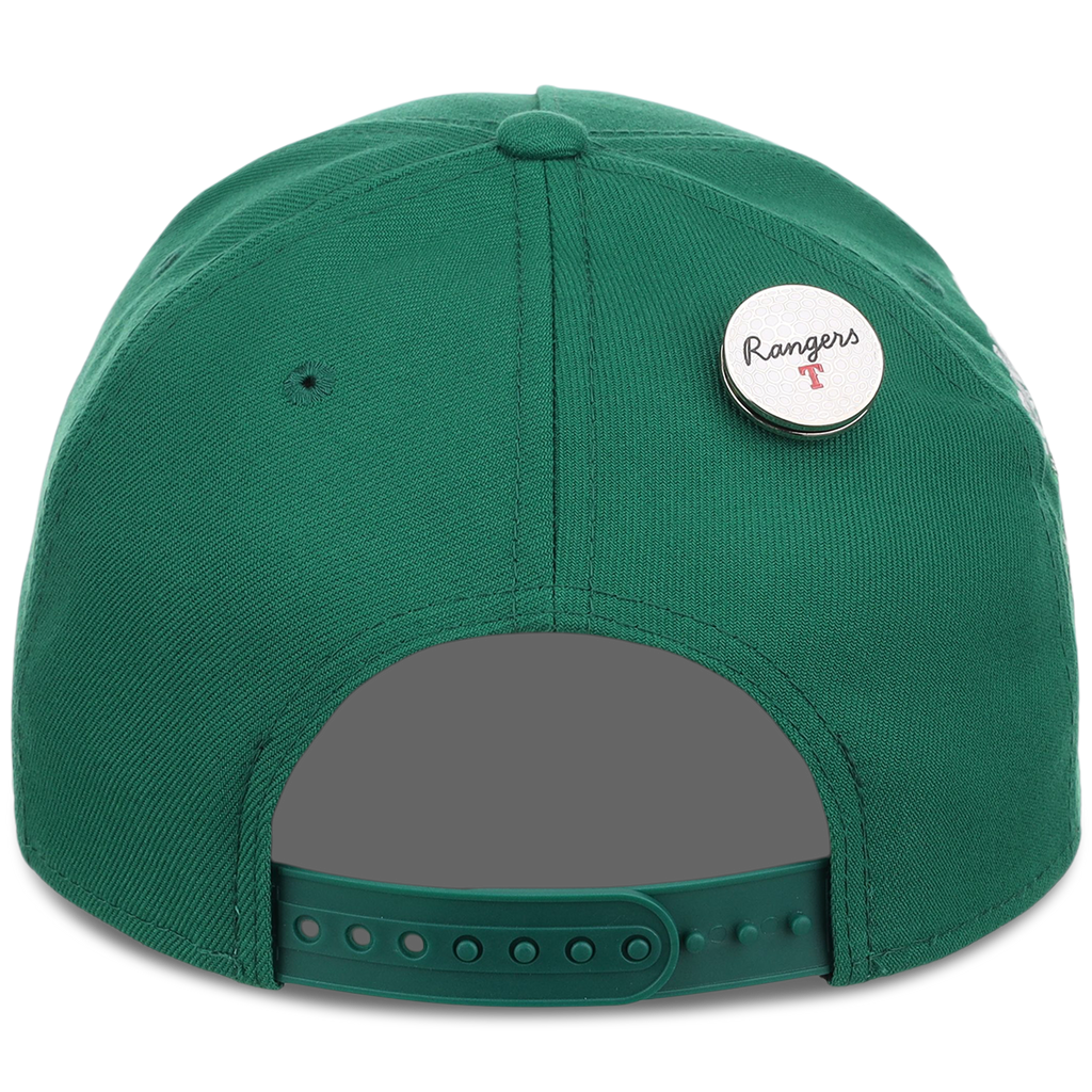 Texas Rangers MLB Augusta Bloom New Era 9FORTY w/ Golf Pin