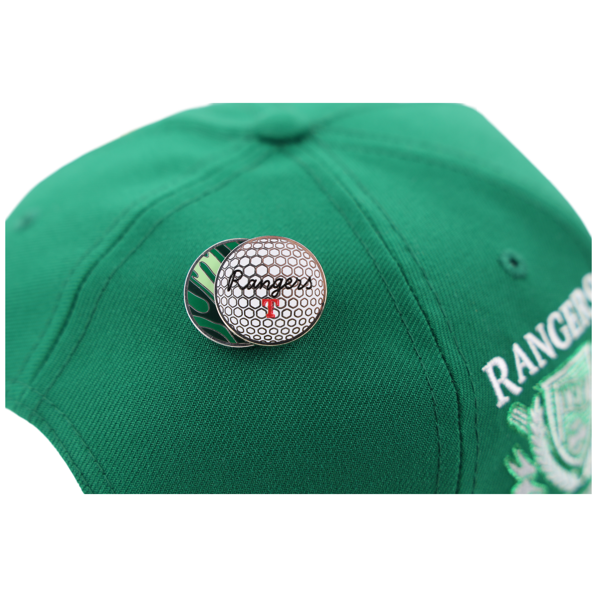 Texas Rangers MLB Augusta Bloom New Era 9FORTY w/ Golf Pin