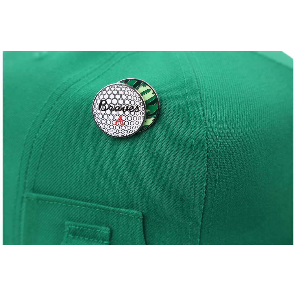 Atlanta Braves MLB Augusta Bloom New Era 59FIFTY w/ Golf Pin