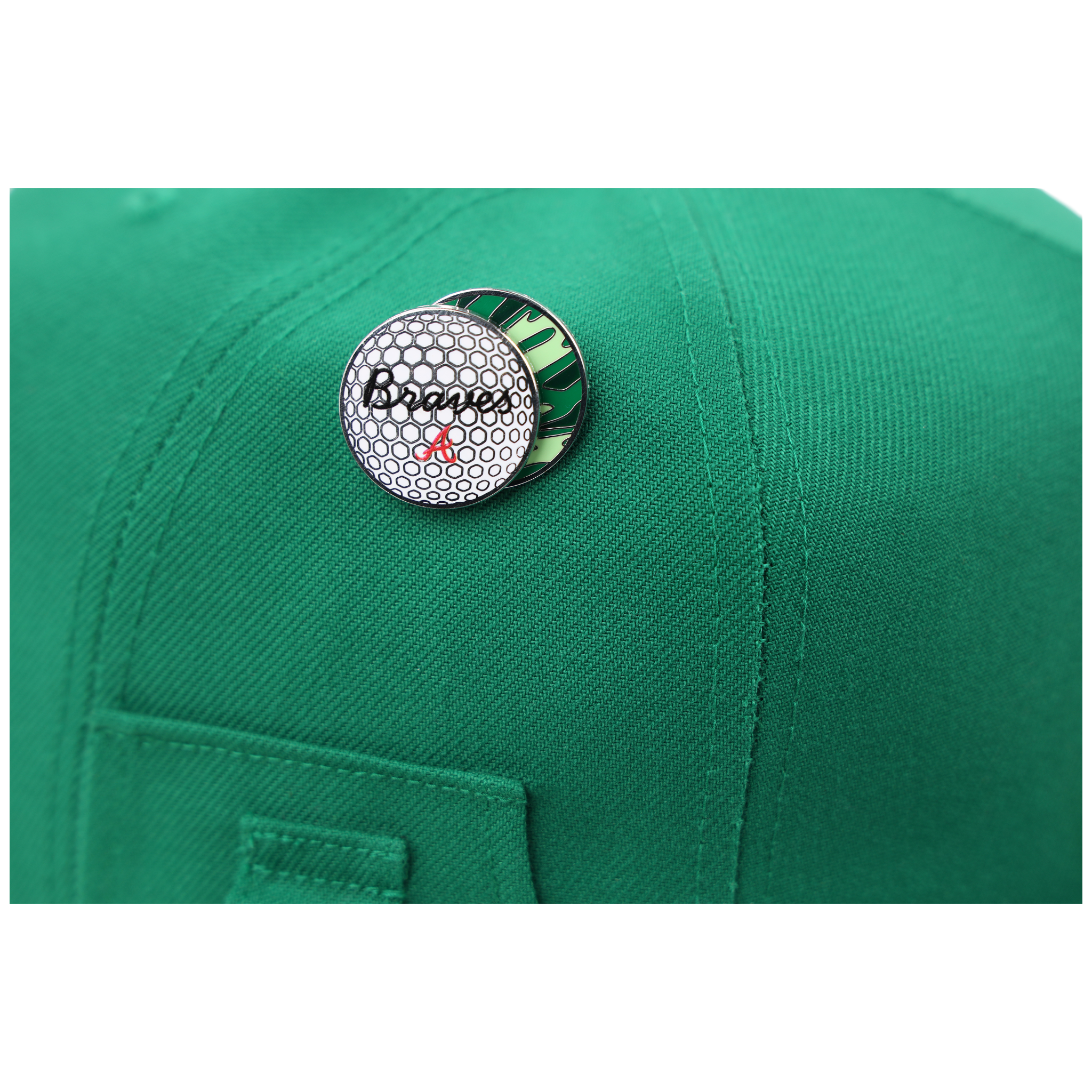 Atlanta Braves MLB Augusta Bloom New Era 59FIFTY w/ Golf Pin