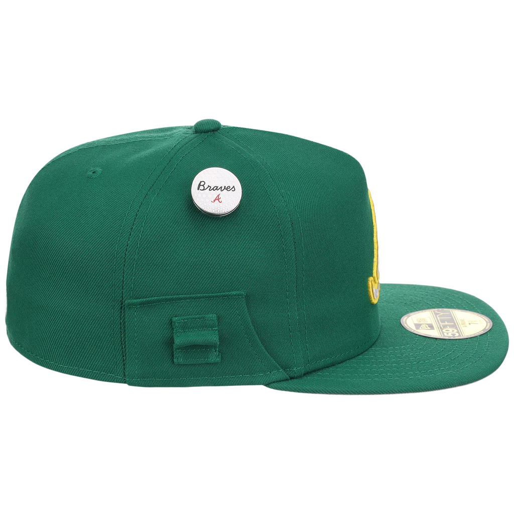 Atlanta Braves MLB Augusta Bloom New Era 59FIFTY w/ Golf Pin