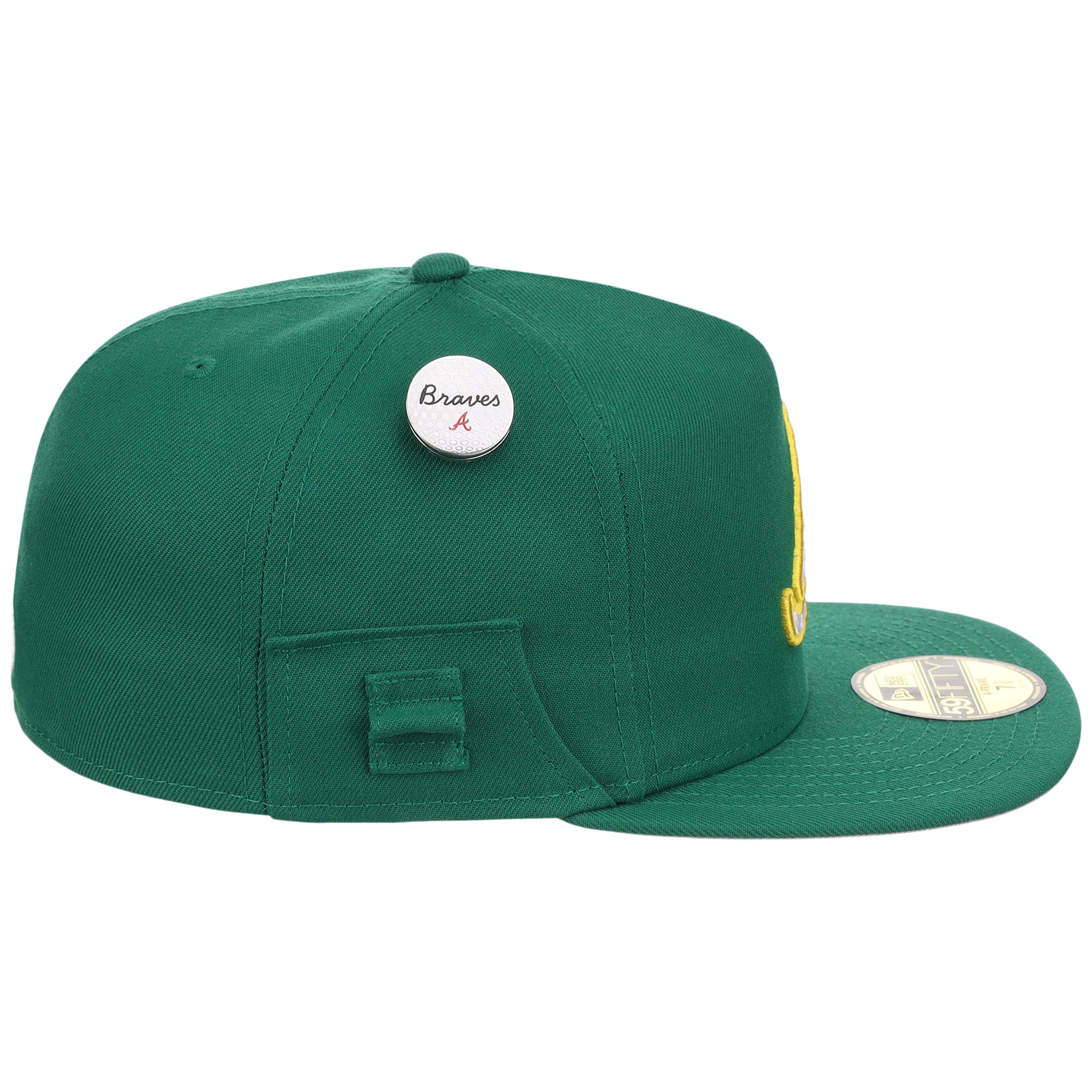 Atlanta Braves MLB Augusta Bloom New Era 59FIFTY w/ Golf Pin