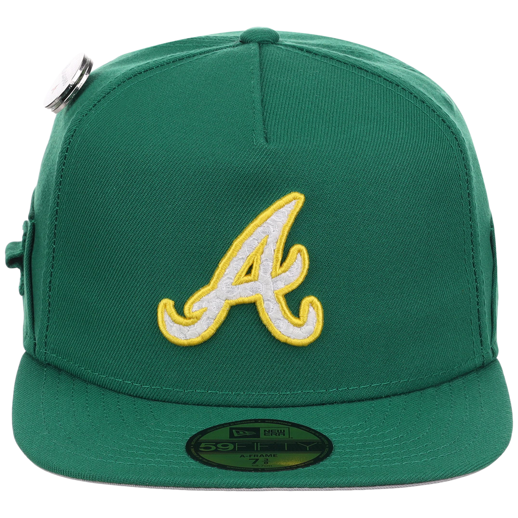 Atlanta Braves MLB Augusta Bloom New Era 59FIFTY w/ Golf Pin