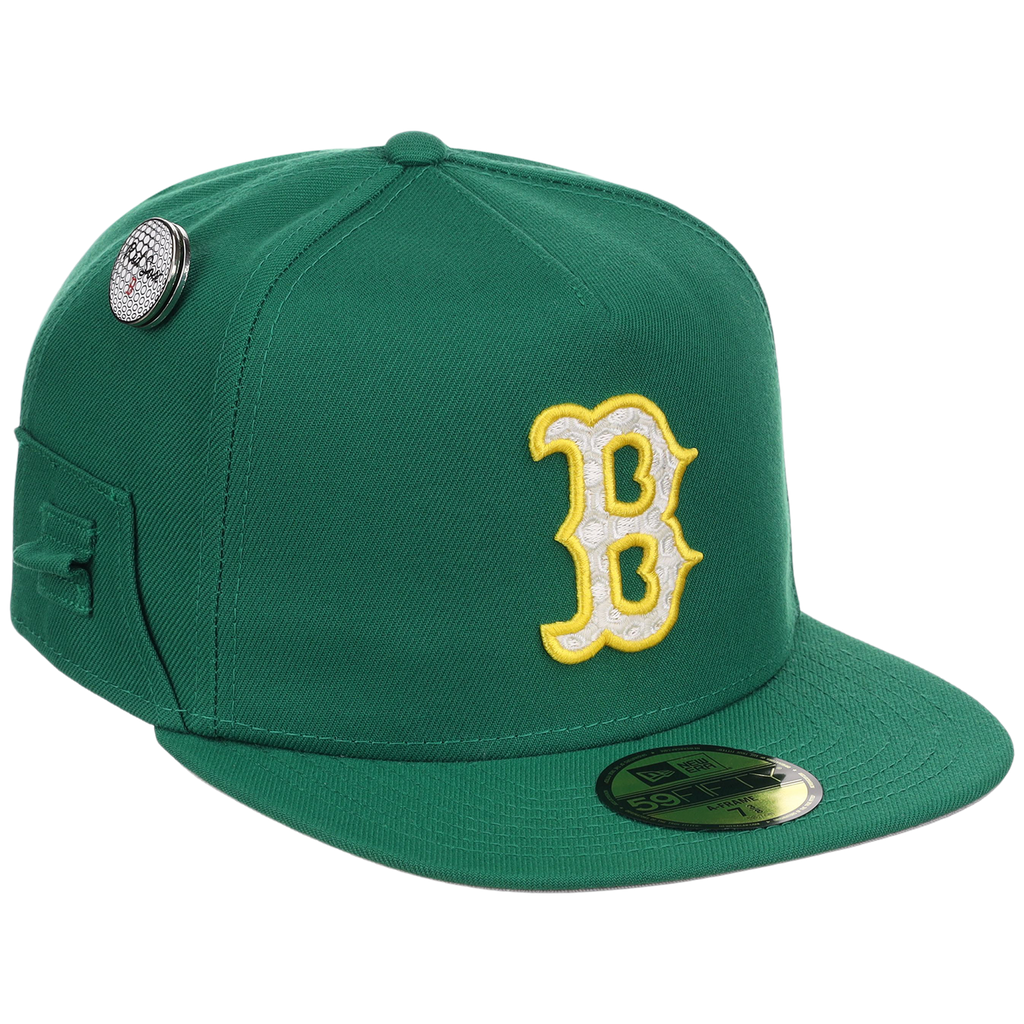 Boston Red Sox MLB Augusta Bloom New Era 59FIFTY w/ Golf Pin