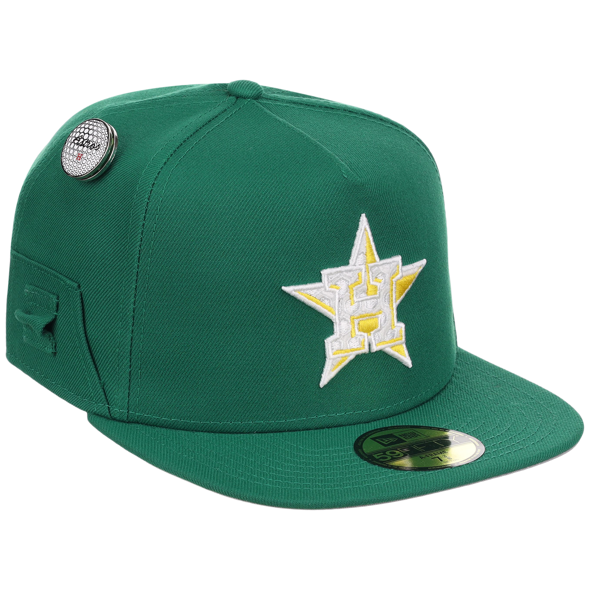 Houston Astros MLB Augusta Bloom New Era 59FIFTY w/ Golf Pin