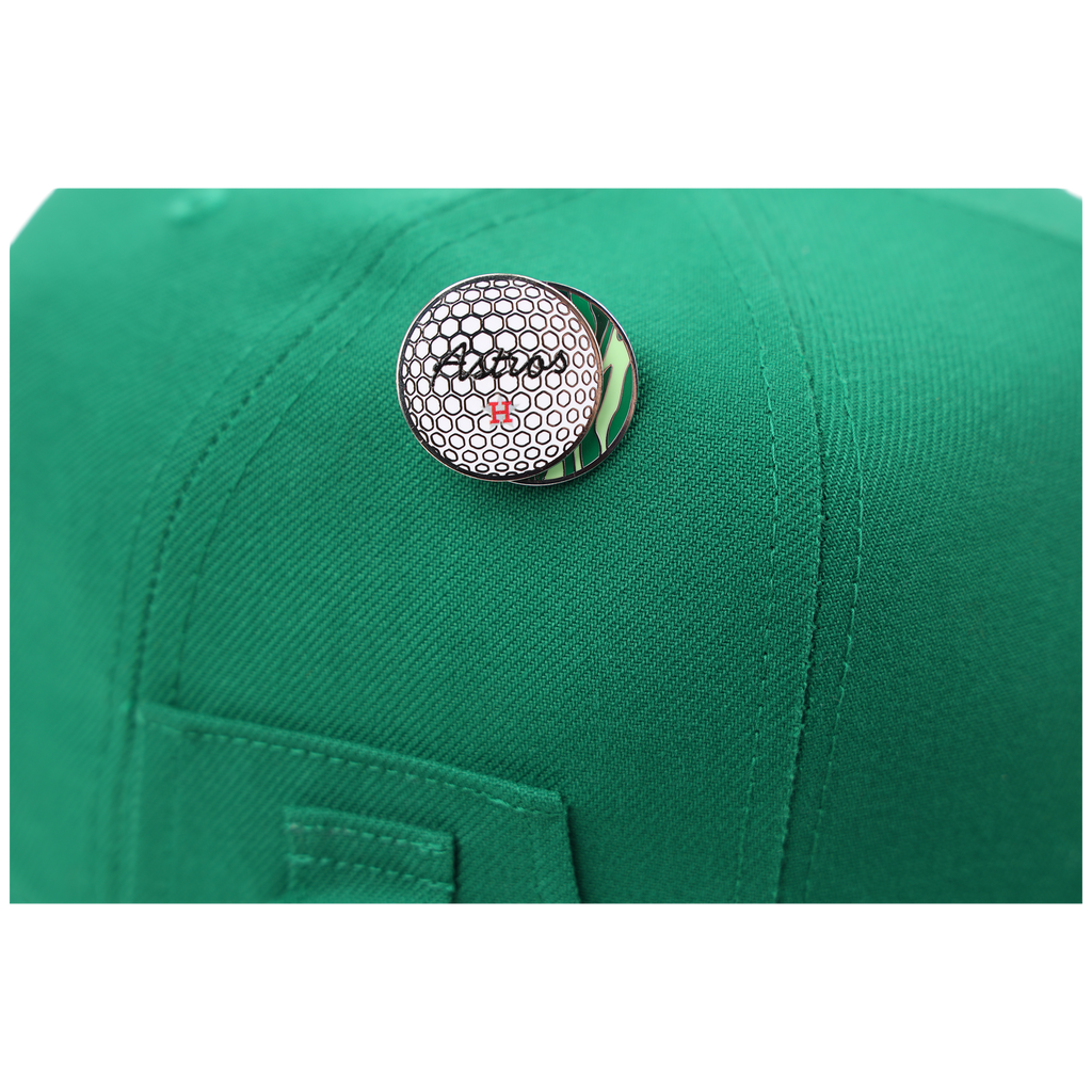 Houston Astros MLB Augusta Bloom New Era 59FIFTY w/ Golf Pin
