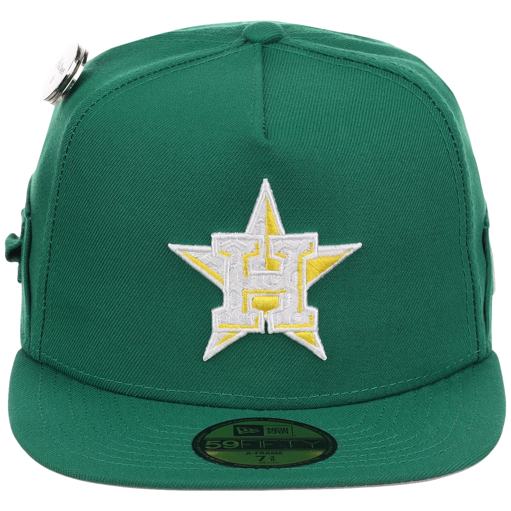 Houston Astros MLB Augusta Bloom New Era 59FIFTY w/ Golf Pin